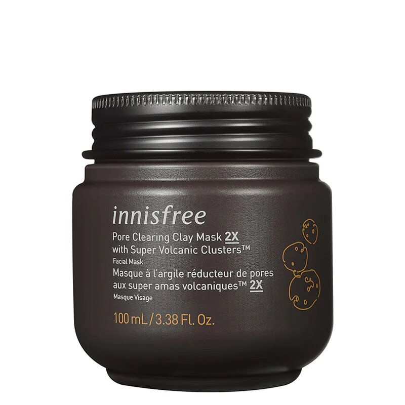 Innisfree - Super volcanic pore clay mask 2x