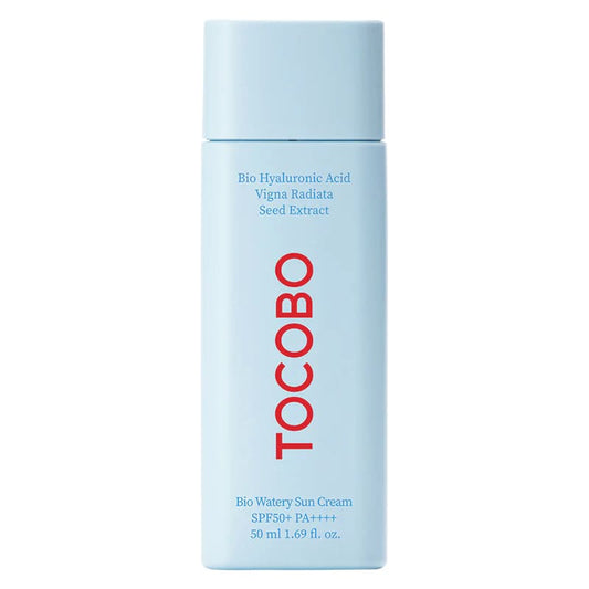 TOCOBO Bio Watery Sun Cream SPF50+ PA++++ witte achtergornd