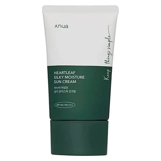 Anua Heartleaf Silky Moisture Sunscreen